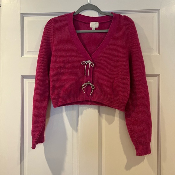 Pink Cardigan - Picture 1 of 1